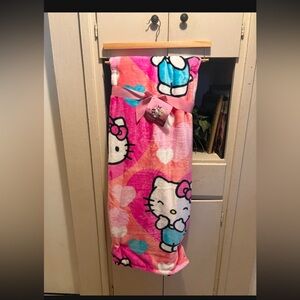 Hello Kitty blanket Valentine’s day